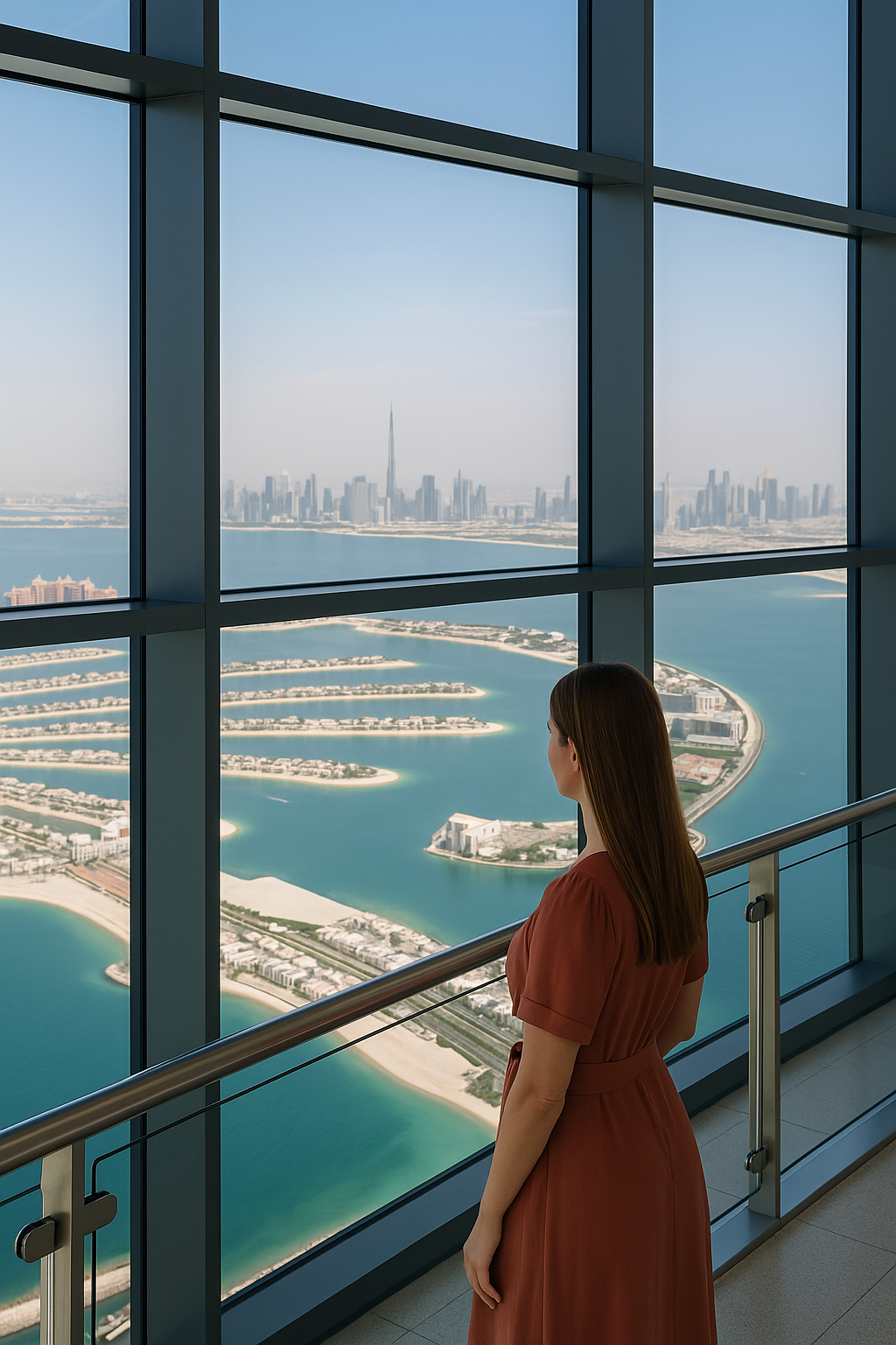 Dubai The View At The Palm Observatory Entry Ticket