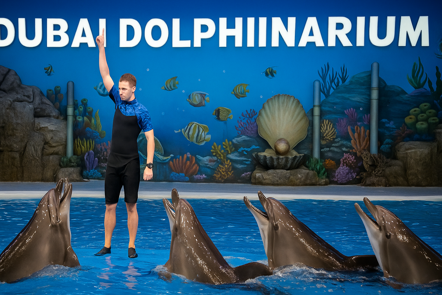 Dubai Dolphinarium Dolphin, Seal & Bird Show Tickets