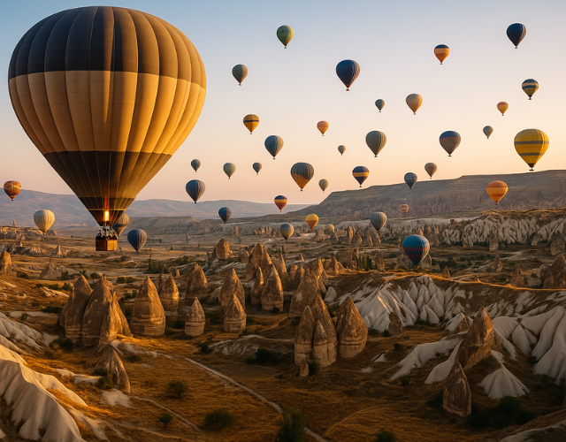 3 Day Cappadocia Tour with Flights from Istanbul